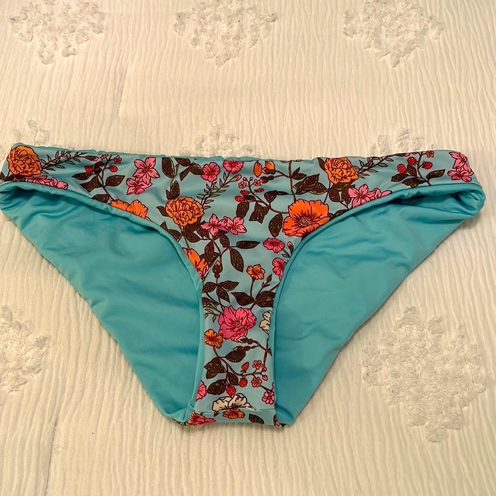 Maaji Sky Blue Sublime Classic Bikini Bottom 
MD / Blue / Signature Cut